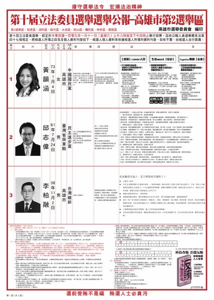 檔案:2020年立法委員選舉高雄市第2選舉區.jpg